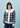 Cardigan BOURGEON Marineblauw