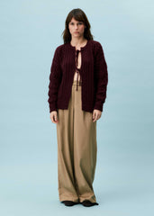 Cardigan SALOME Bordeaux