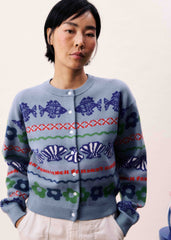 Cardigan FEDERICA Bleu clair