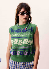 Pull JOHANNE Vert