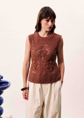 Top NILA Brown Glaze