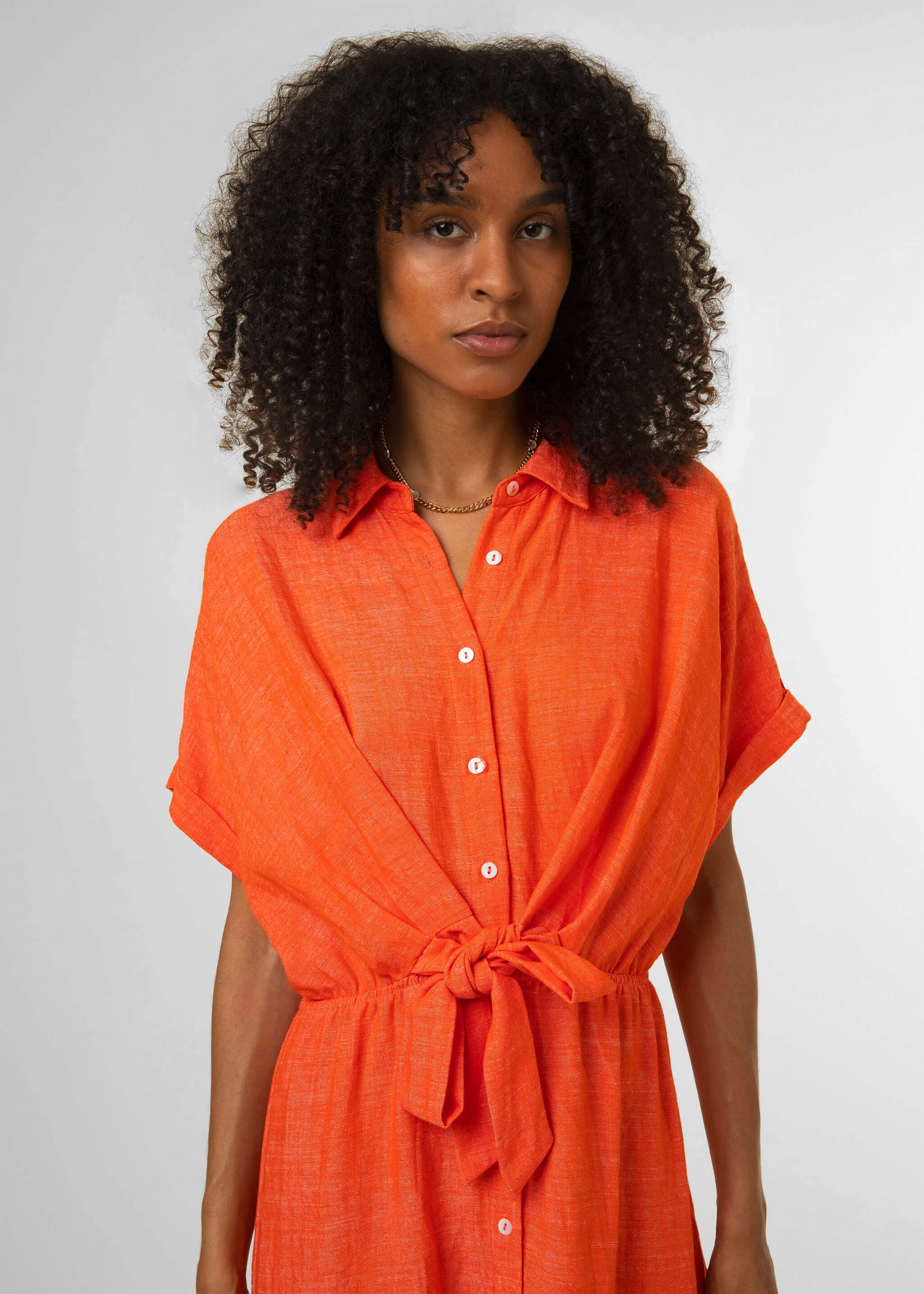 Dress ALIENOR orange