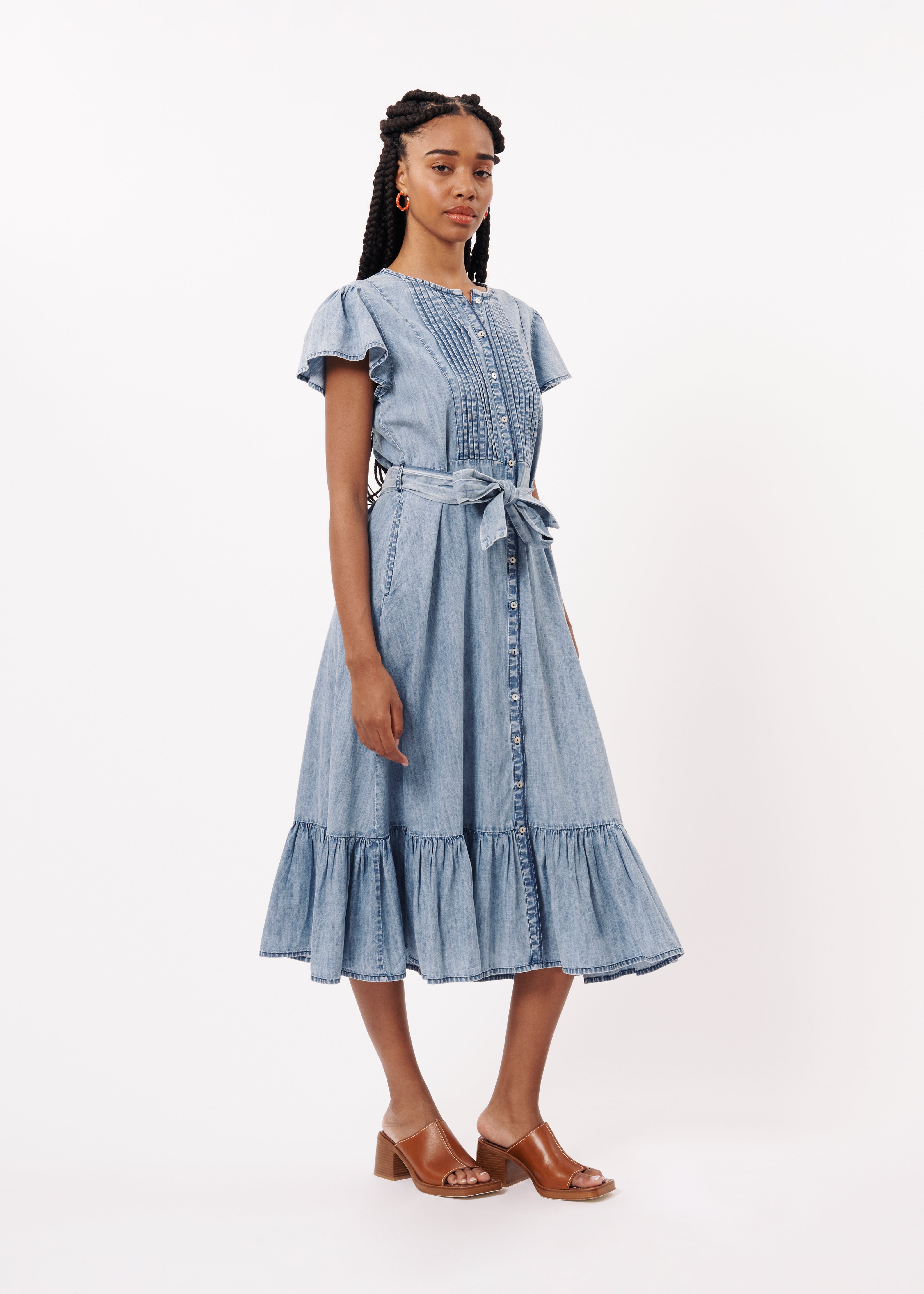 NOLENE BLUE JEAN DRESS –