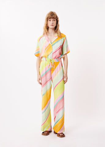 Pantalon PACANIER Diagonaal regenboog