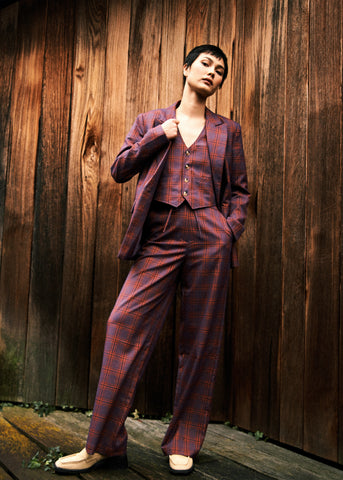 Gilet kostuum ALIX Violet