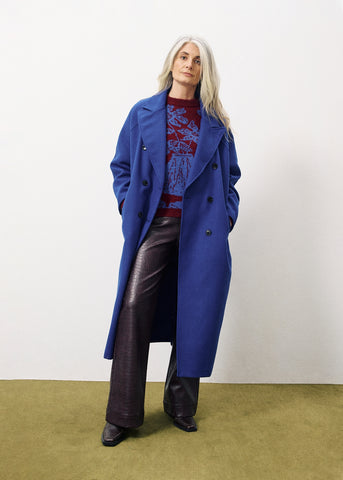 DELPHINA Blue Coat