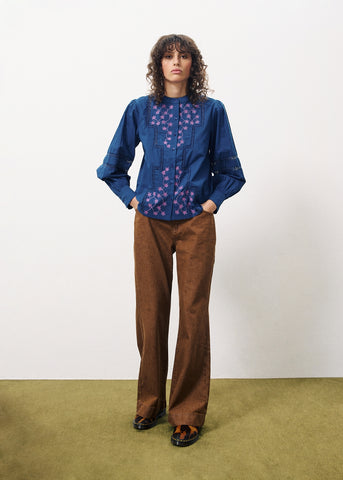 Bluse EVALEEN Marineblau