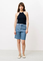 Bermuda PIVOINE Bleu jean