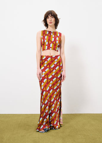 CHAN Multicoloured Skirt