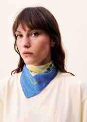 Foulard PLITVICE Bleu azur