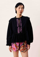LYSANDRA Blouse Black