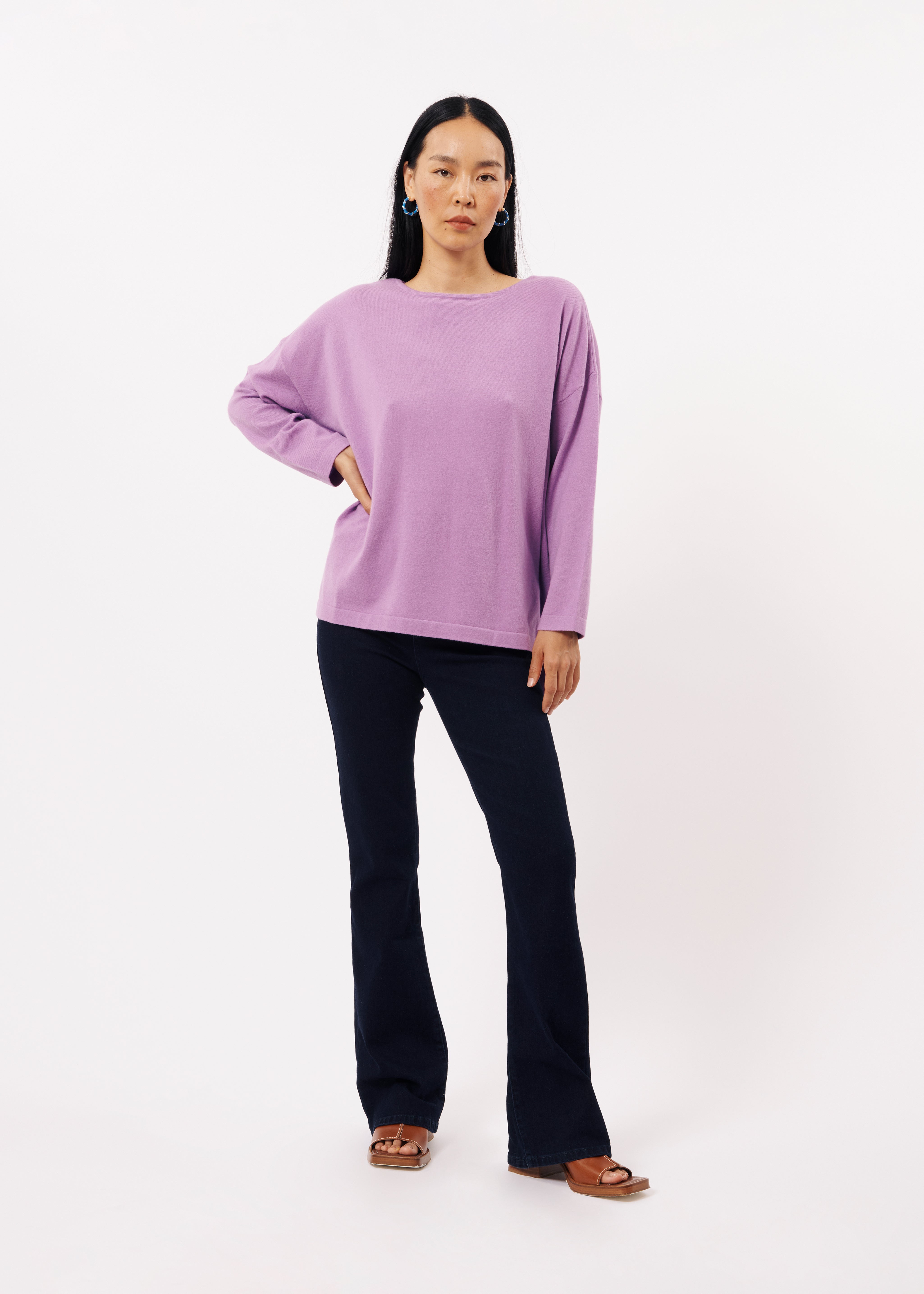 EILEEN Lilac Sweater