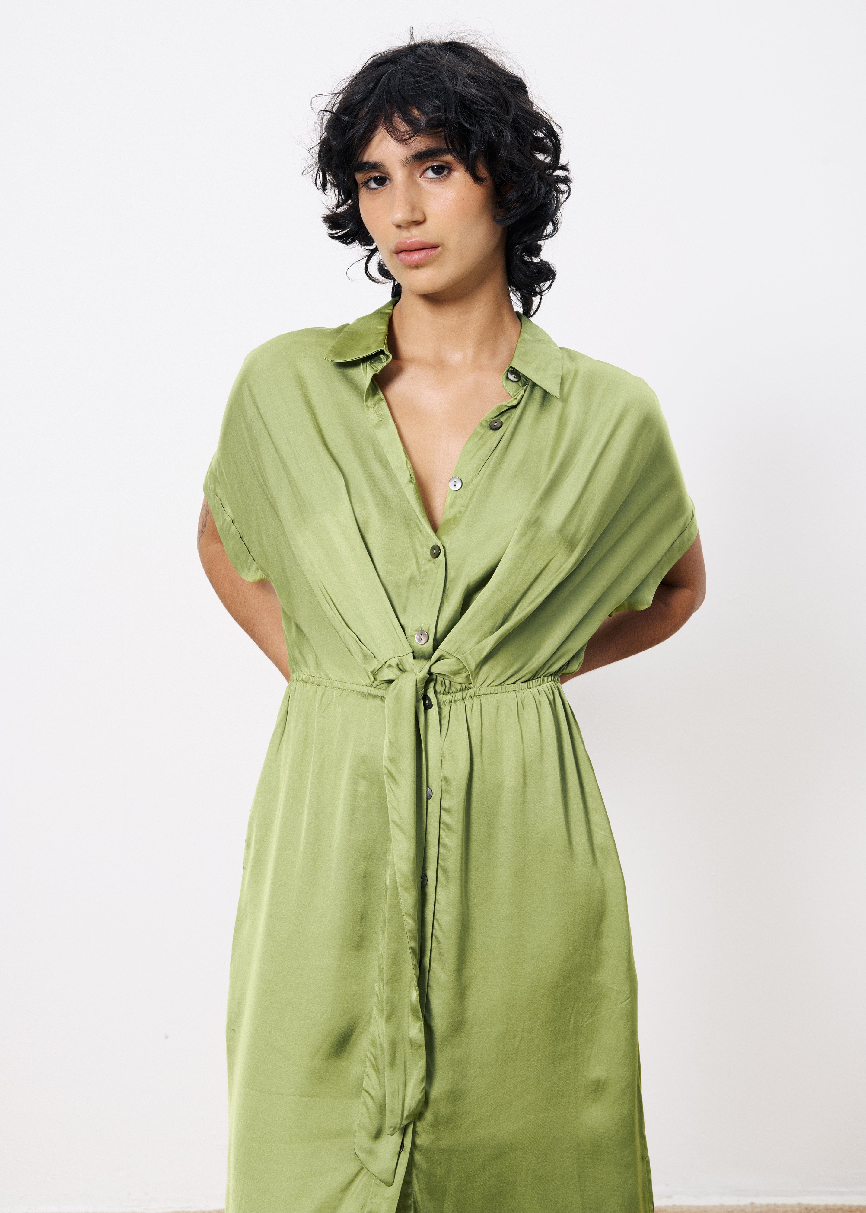 Estee Lime Green Dress FRNCH.fr Estee Lime Green Dress FRNCH.fr
