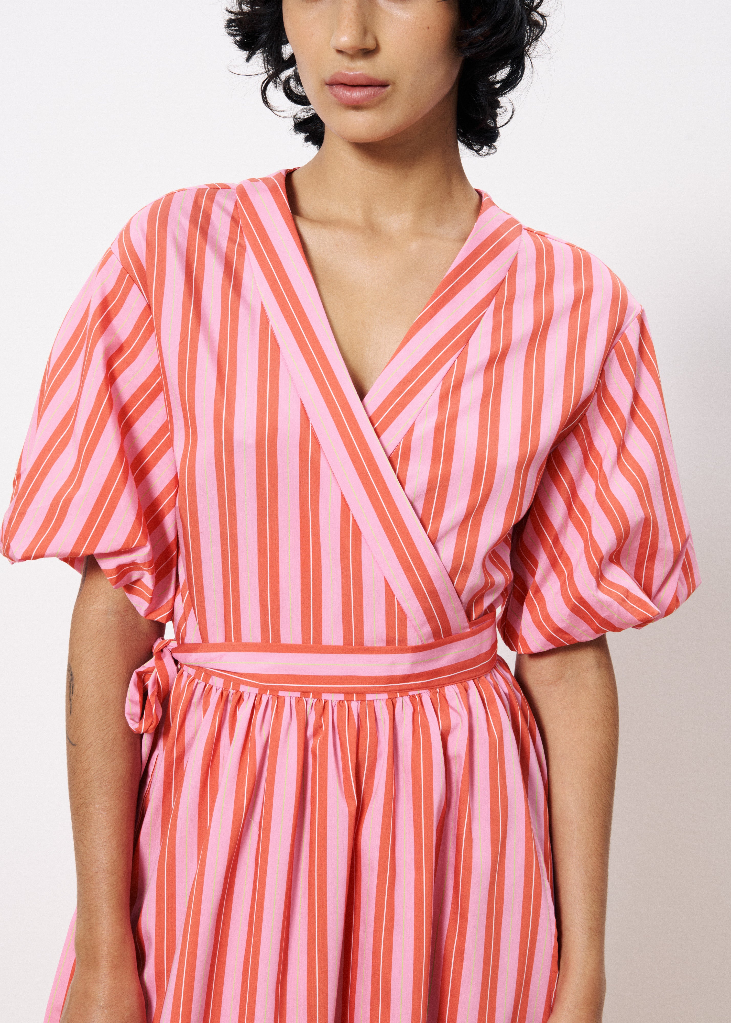 pink edmonise dress Crystal Straps Pink Embellished Dress S
