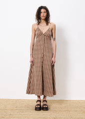 Robe CASIMIRA Marron glace