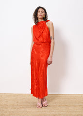 Robe NELCIE Rouge
