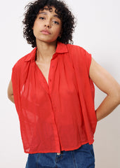 Chemise PRICILLE Rouge