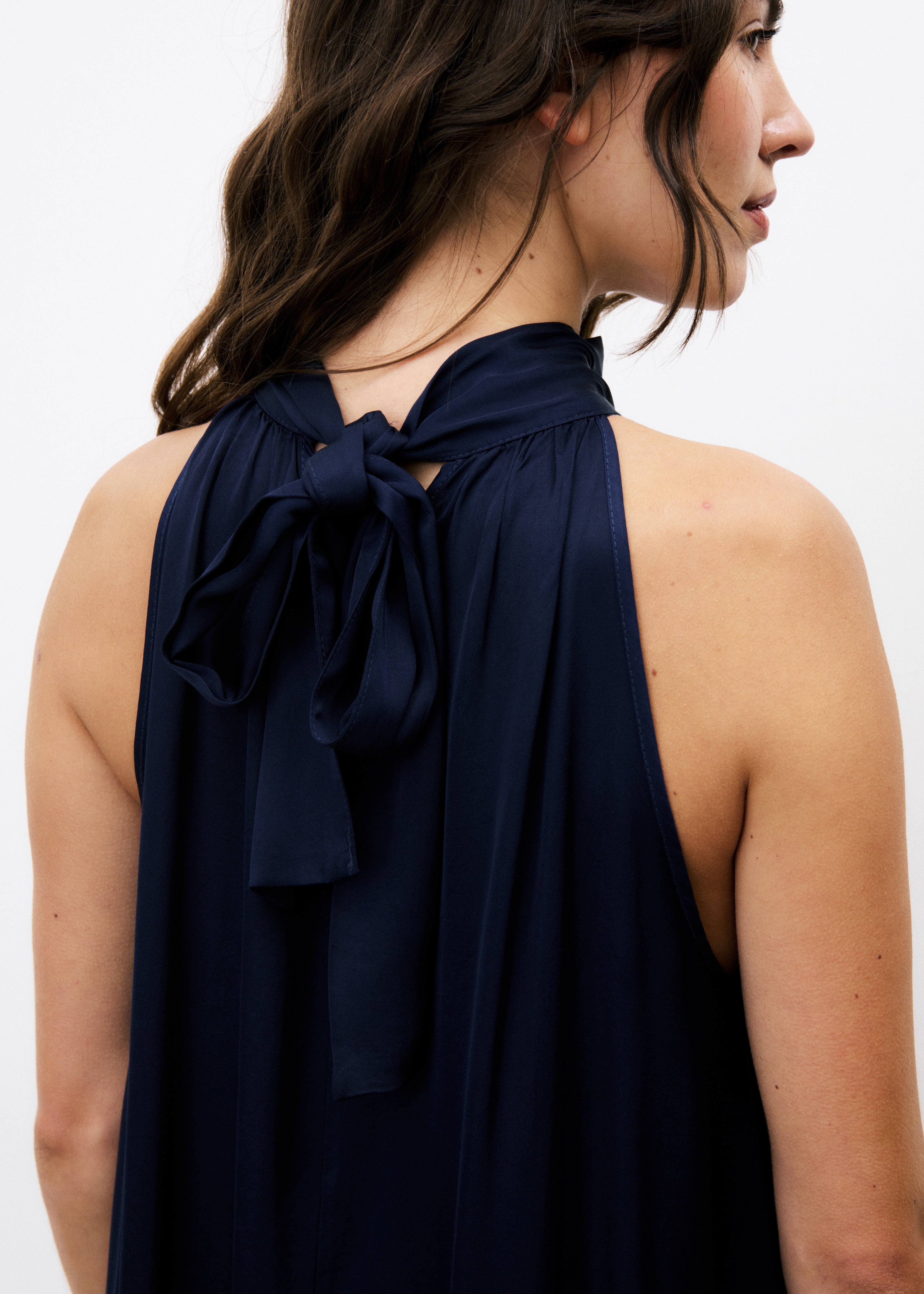 Auberya Navy Blue Dress FRNCH.fr Auberya Navy Blue Dress FRNCH.fr